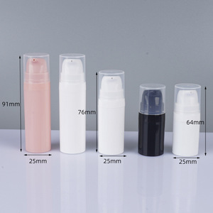 <b>Mini</b> Vacuum <b>Bottle</b> 5ml 10ml 15g PP Cosmetic <b>Bottle</b> Empty For Face Skin Care Travel Size With Cap - Product Image 2