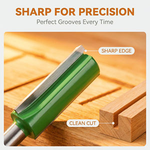 <span class=keywords><strong>Fraise</strong></span> à défoncer avec <span class=keywords><strong>roulement</strong></span> de 3mm, 4mm, 5mm, 6mm, 8mm pour le travail du bois - Product Image 4