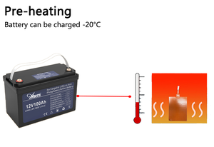 Batería de Litio de Alta Capacidad Anern, Batería de Litio Lifepo4 de 200 <span class=keywords><strong>Amperios</strong></span> y <span class=keywords><strong>12</strong></span> <span class=keywords><strong>Voltios</strong></span> - Product Image 4