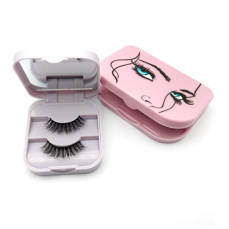 Paquet personnalisé 100% Réel Sibérien fourrure De Vison 3d Faux Cils