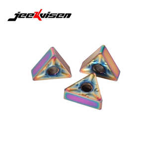 Jeekvisen TNMG160408-MA JG115P Carbure de tungstène 0.0g Réalisation manuelle CNC Inserts Outils de coupe et de formage indexables - Product Image 5