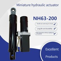 Actionneur linéaire électro-hydraulique robuste SLA-NH63 5T, système de levage industriel haute force pour équipement de construction