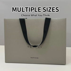 Tùy chỉnh thân thiện với môi sang trọng in logo Kraft túi giấy không thấm nước và bền tái sử dụng cho cửa hàng quần áo vai - Product Image 2