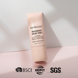 <span class=keywords><strong>Crema</strong></span> <span class=keywords><strong>Solare</strong></span> Minerale SPF <span class=keywords><strong>50</strong></span> Vegana, Resistente al Sudore e all'Acqua, <span class=keywords><strong>con</strong></span> Tinta, <span class=keywords><strong>Idratante</strong></span> Viso, <span class=keywords><strong>Protezione</strong></span> UV, Etichetta Privata - Product Image 6