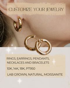 Mặt dây chuyền bạc 925 Sterling đính đá Moissanite kiểu móng vuốt, 1Ct, màu D, VVS1, chất lượng như kim cương lab, dành cho nữ - Product Image 5