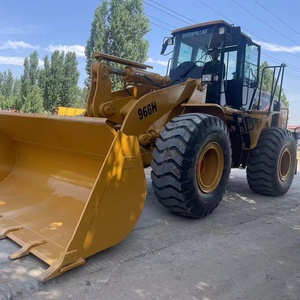เครื่องยนต์กำลังสูง 239 กิโลวัตต์ ชั่วโมงการทำงานต่ำ รถตักล้อยาง CAT 966H มือสอง อุปกรณ์ก่อสร้าง สภาพดี ขายราคาถูก - Product Image 2