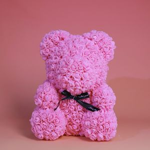 Valentines Day Girlfriend Gifts Eternal <b>Flower</b> Pe Rose Teddy <b>Bear</b> Handmade Mothers Day Gifts Rose <b>Bears</b> With Box Gift - Product Image 5