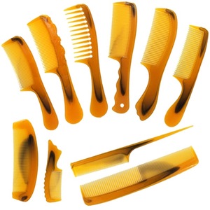 Juego de herramientas para peinar el cabello, 10 piezas, peines de tiza para el cabello, 15-20 cm, duraderos para adultos, estudiantes, uso doméstico - Product Image 4