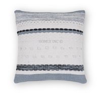 Housse de coussin carrée tissée bohème élégante 45x45cm en coton biologique 100% nouée à la main avec fermeture éclair pour la maison, le bureau et l'hôtel