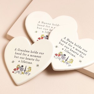 Graziosi sottobicchieri in ceramica a forma di cuore a forma di cuore con stampa uv design coppa in ceramica sottobicchieri custom miglior regalo per i tuoi cari - Product Image 2