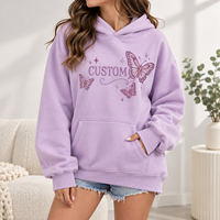 Sweat-shirts à capuche pour femmes, fournisseurs vérifiés, mode streetwear, broderie personnalisée, sweats à capuche surdimensionnés pour femmes