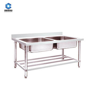 Nhà Cung Cấp Chuyên Nghiệp Đôi Bát Thép Không Gỉ Chìm Đôi Bồn Bồn Rửa Nhà Bếp Đôi Thép Không Gỉ - Product Image 2