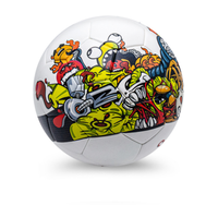 Ballon de football de qualité promotionnelle pour fournisseurs, laminé par thermocollage, pas cher