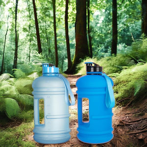 Bouteille d'eau de sport motivante sans BPA, étanche, avec brosse, sangle et logo, large ouverture, pour la salle de sport, 2L, bouteille d'eau pour boire - Product Image 6