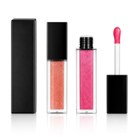 Gloss à lèvres liquide minéral végétalien de luxe longue durée, hydratant et waterproof, effet anti-transfert, marque privée