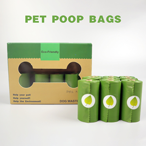 Bolsas Compostables Biodegradables de Almidón de Maíz Ecológicas con Etiqueta Personalizada para Excremento de Mascotas, Perros y Gatos - Product Image 5