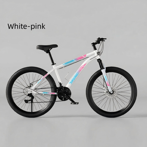 26インチ マウンテンバイク 格安 工場価格 Eハイカーボンスチールフォーク レーシング アウトドアMTB自転車 男女兼用 スポーツ自転車 - Product Image 6