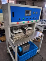 Machine de fabrication de porte-clés en PVC, machine de moulage à chaud 3D, machine de laminage pour étiquettes en PVC souple