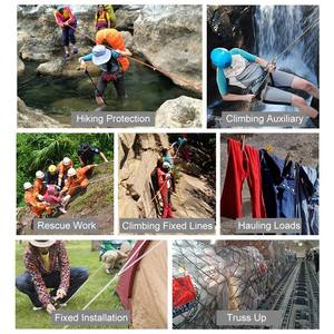 EXW Preço 10mm Estática Escalada Corda Fitness Exercício Escalada Corda com Mosquetão - Product Image 6