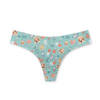 String Shapewear Design bref ensembles femmes Lingerie sous-vêtements femmes le médecin infirmière personnalisé rose traitement médical motif de dessin animé