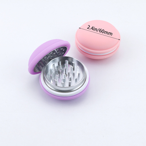 Round Aluminum Alloy <b>Herb</b> <b>Grinder</b> Smoking Accessories in Multiple Colors for Storage - Product Image 3