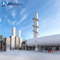 Unité de séparation d'air automatique certifiée CE pour oxygène et azote liquides cryogéniques de haute pureté, avec contrôle PLC et moteur de pompe