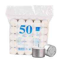 Bougie chauffe-plat sans fumée de haute qualité, à base de plantes naturelles, petite bougie longue durée pour le thé, cire chauffante pour infusion de thé
