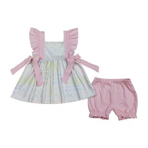 Ensemble haut et short pour garçons en bas âge, de haute qualité, décontracté, été, imprimé camouflage, manches courtes, en spandex/polyester, prêt à être expédié - Product Image 3