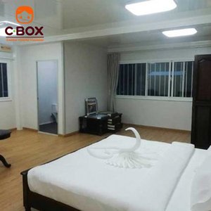 บ้านสำเร็จรูป Cbox สำหรับโรงแรม รีสอร์ท อาคารสำนักงาน 3 ชั้น ห้องสวีททันสมัย อพาร์ทเมนท์แบบโมดูลาร์ บ้านคอนเทนเนอร์แบบแพ็คสำเร็จ - Product Image 5