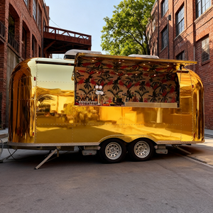 Concession de remorque de vendeur de festival camions de nourriture à vendre remorque personnalisée - Product Image 4