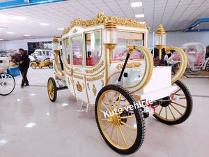 Chariot électrique de luxe pour visite touristique, style calèche royale, artisanat exquis - Product Image 2