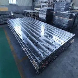 2024 New Condition 3D Welding Table Factory-Produced Nitriding Treatment Core Cast Iron Components Welding Positioner