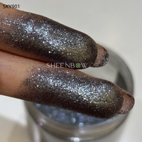 Fard à paupières en poudre scintillante super scintillante Fard à paupières métallique à pigments diamantés Poudre de pot de pigments en vrac Cosmétiques