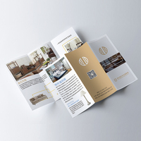 Brochure Impression Flyer Porte-brochures Dépliant Service Courrier Dépliants Conception Étiquettes volantes numériques Dépliants Imprimante Dépliants