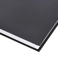 Carnet à couverture rigide, pages lignées, journal, papier épais 120 g/m², format moyen A5, 160 pages, parfait pour écrire, tenir un journal et prendre des notes