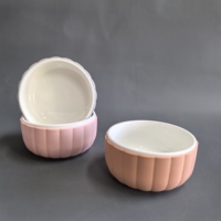 Meilleurs bols à ventouse pour bébé, ensemble d'alimentation pour bébé en silicone sans BPA, vaisselle durable en céramique pour enfants