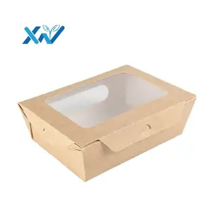 China Fabrikant Custom Selling Wegwerp Recycle Papier Lunchbox Voor Takeaway Voedsel Verpakking Uit China Bron Fabriek