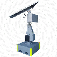 Anneau de caméra extérieure, panneau sirène, caméras de sécurité à énergie solaire, remorque avec Dvr