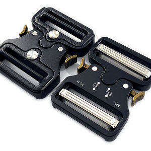 Регулируемая тактическая пряжка для ремня 1 дюйм, БЫСТРОРАЗЪЕМНАЯ красная двойная сторона для поясной сумки, части и аксессуары - Product Image 3