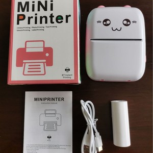 미니 휴대용 무선 프린터 모바일폰 연결 가능 학생용 오류 수정 소형 라벨 프린터 - Product Image 5