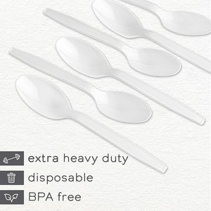 Dĩa Dao và muỗng tinh bột ngô thân thiện với môi dao kéo dùng một lần muỗng dao và nĩa - Product Image 3