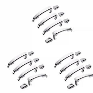 <span class=keywords><strong>4</strong></span> pièces pièces automobiles poignée de porte extérieure de voiture chrome avant arrière gauche droite pour Chevrolet Epica 2007-2009 96468266 96468280 96468306 - Product Image 3