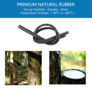 Limpiaparabrisas de 6 tiras de goma de diseño único del fabricante, limpiaparabrisas silencioso de 12-28 pulgadas para coche apto para todas las estaciones - Product Image 2