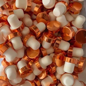 <span class=keywords><strong>Bouchon</strong></span> de liège en bois en forme de T personnalisé <span class=keywords><strong>bouchon</strong></span> de bouteille coloré pour bouteille en verre conception de cylindre pour bouteilles d'alcool - Product Image 5
