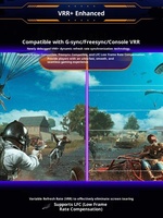 Moniteurs de jeu Weier 24 27 pouces 144 Hz 240 Hz 300 Hz 1k 2K 1080p Écran IPS Ordinateur de bureau Moniteurs