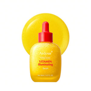 Suero Líquido con Vitamina C y Niacinamida OEM, Marca Privada de Guangdong, 20% de Ácido L-Ascórbico, Antienvejecimiento, Iluminador, Hidratante para Rostro y Cuerpo - Product Image 1