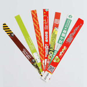 צמיד לוגו צבעוני הניתן להתאמה אישית של <span class=keywords><strong>Tyvek</strong></span> Nautical סִגְנוֹן עמיד בפני קרעים זיהוי להקה לאירוע קידום מכירות פופולרי בפסטיבל - Product Image 2