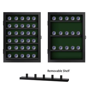 Black Wooden Velvet-Lined Multi-Layered Scenery <b>Painting</b> <b>Frame</b> Lock Glass Cover Eco-Friendly Classic Design <b>for</b> Championship - Product Image 3