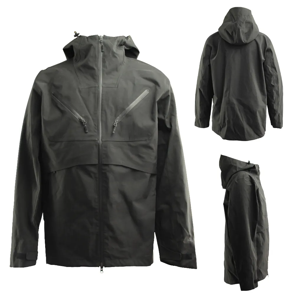 Ultimo Design abbigliamento da uomo Outdoor Athletic Casual giacche antisudore giacca superiore nera per Trekking escursionismo ciclismo