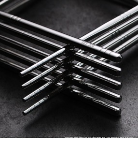 <span class=keywords><strong>Palillos</strong></span> Chinos de Acero Inoxidable al por Mayor <span class=keywords><strong>para</strong></span> Restaurante, <span class=keywords><strong>Palillos</strong></span> Metálicos Japoneses y <span class=keywords><strong>Coreanos</strong></span> - Product Image 6